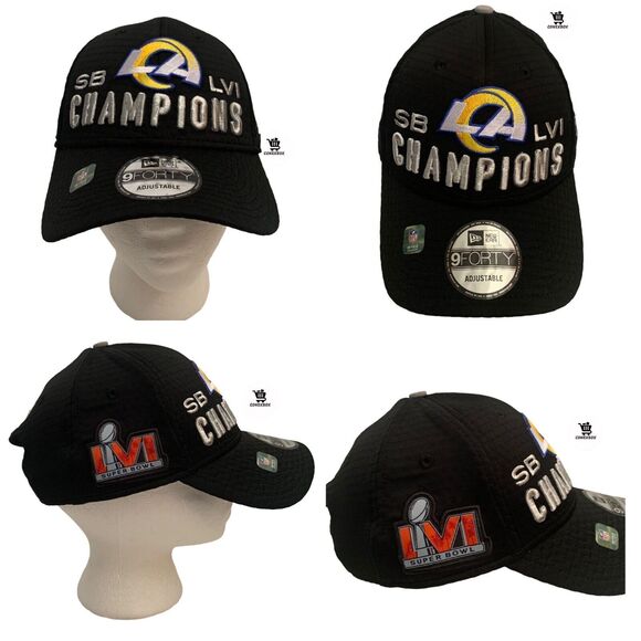 New Era Other - New Era 9FORTY LA Rams Super Bowl LVI Champion Snapback Adjustable Cap Hat New